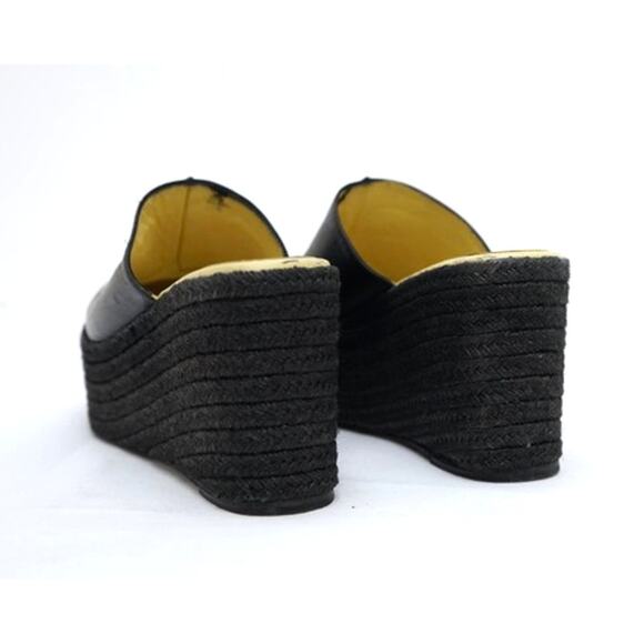 Paloma Barcelo Hebe Platform Wedge Clog Mule Espadrille 39 - Picture 5 of 7